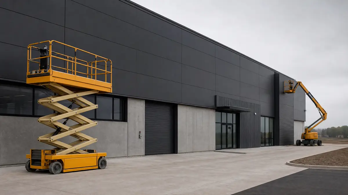 Aerial Lifts jobsite access in Indianapolis